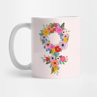 Floral Feminist Mug